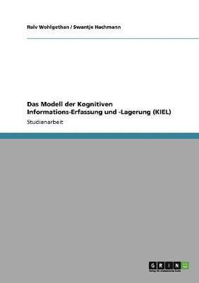 bokomslag Das Modell Der Kognitiven Informations-Erfassung Und -Lagerung (Kiel)