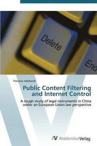 bokomslag Public Content Filtering and Internet Control