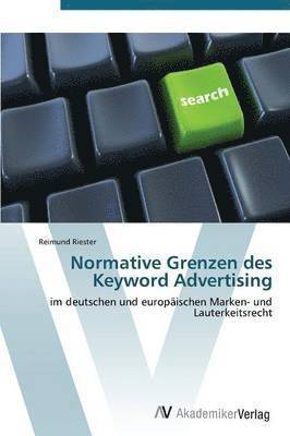 bokomslag Normative Grenzen des Keyword Advertising