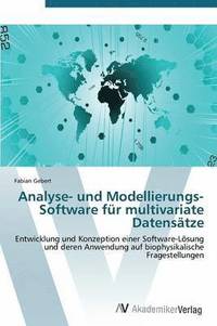 bokomslag Analyse- Und Modellierungs-Software Fur Multivariate Datensatze