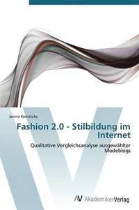 bokomslag Fashion 2.0 - Stilbildung Im Internet