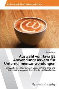 bokomslag Auswahl von Java EE Anwendungsservern fr Unternehmensanwendungen