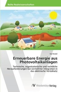 bokomslag Erneuerbare Energie aus Photovoltaikanlagen