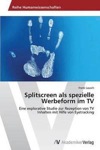 bokomslag Splitscreen als spezielle Werbeform im TV