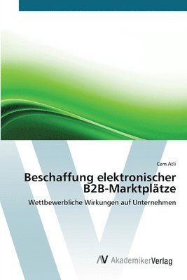 Beschaffung elektronischer B2B-Marktpltze 1