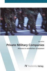 bokomslag Private Military Companies