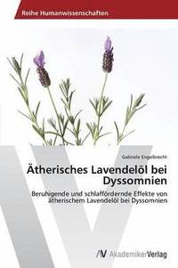 bokomslag Ätherisches Lavendelöl bei Dyssomnien