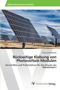 bokomslag Rckseitige Klebung von Photovoltaik-Modulen