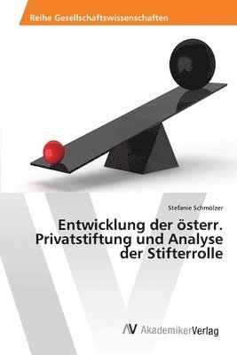 bokomslag Entwicklung der sterr. Privatstiftung und Analyse der Stifterrolle