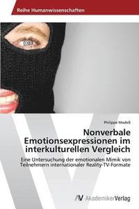 bokomslag Nonverbale Emotionsexpressionen im interkulturellen Vergleich
