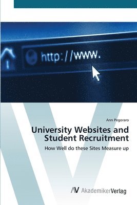 bokomslag University Websites and Student Recruitment