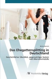 bokomslag Das Ehegattensplitting in Deutschland