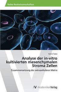 bokomslag Analyse Der In-Vitro Kultivierten Mesenchymalen Stroma Zellen