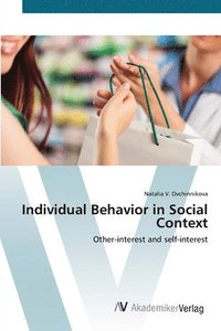 bokomslag Individual Behavior in Social Context