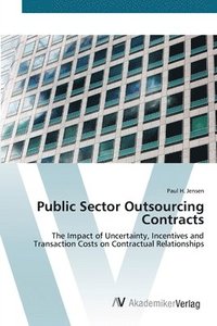 bokomslag Public Sector Outsourcing Contracts