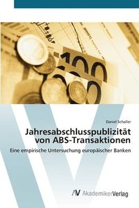 bokomslag Jahresabschlusspublizitat von ABS-Transaktionen