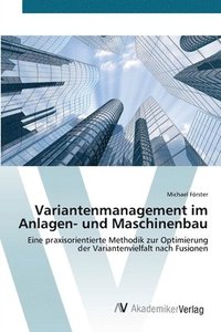 bokomslag Variantenmanagement im Anlagen- und Maschinenbau
