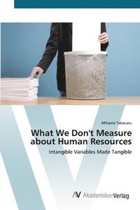 bokomslag What We Don't Measure about Human Resources