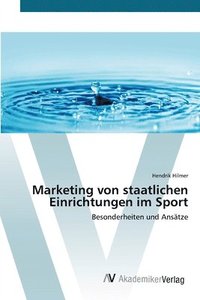 bokomslag Marketing von staatlichen Einrichtungen im Sport
