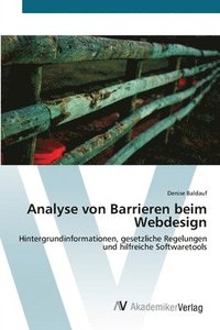 bokomslag Analyse von Barrieren beim Webdesign