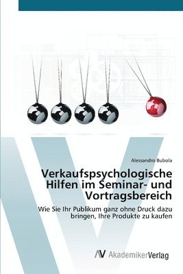 bokomslag Verkaufspsychologische Hilfen im Seminar- und Vortragsbereich