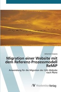 bokomslag Migration einer Website mit dem Referenz-Prozessmodell ReMiP