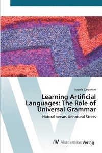 bokomslag Learning Artificial Languages