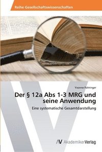 bokomslag Der  12a Abs 1-3 MRG und seine Anwendung