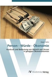 bokomslag Person - Wrde - konomie