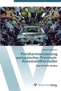 bokomslag Preisharmonisierung europischer Premium-Automobilhersteller