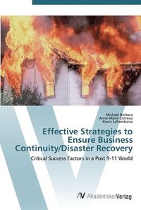 bokomslag Effective Strategies to Ensure Business Continuity/Disaster Recovery