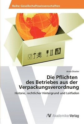 bokomslag Die Pflichten des Betriebes aus der Verpackungsverordnung