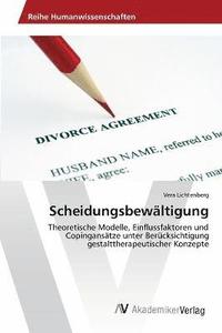 bokomslag Scheidungsbewltigung