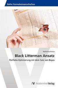 bokomslag Black Litterman Ansatz
