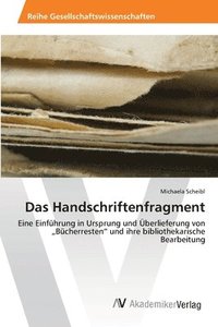 bokomslag Das Handschriftenfragment