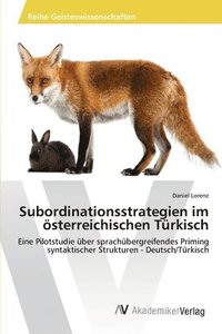 bokomslag Subordinationsstrategien im sterreichischen Trkisch