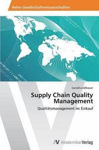 bokomslag Supply Chain Quality Management