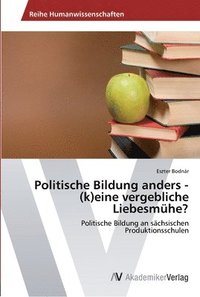 bokomslag Politische Bildung anders - (k)eine vergebliche Liebesmhe?