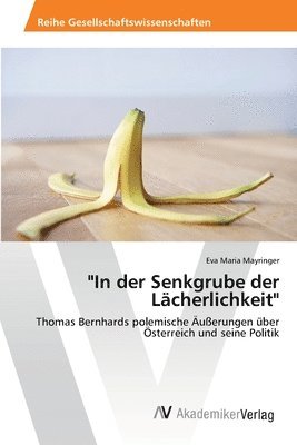 bokomslag &quot;In der Senkgrube der Lcherlichkeit&quot;