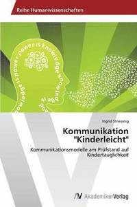 bokomslag Kommunikation &quot;Kinderleicht&quot;