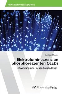 bokomslag Elektrolumineszenz an phosphoreszenten OLEDs