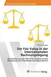 bokomslag Der Fair Value in der internationalen Rechnungslegung