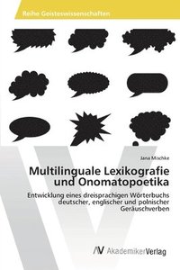 bokomslag Multilinguale Lexikografie und Onomatopoetika