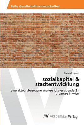 sozialkapital & stadtentwicklung 1