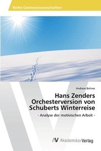 bokomslag Hans Zenders Orchesterversion von Schuberts Winterreise
