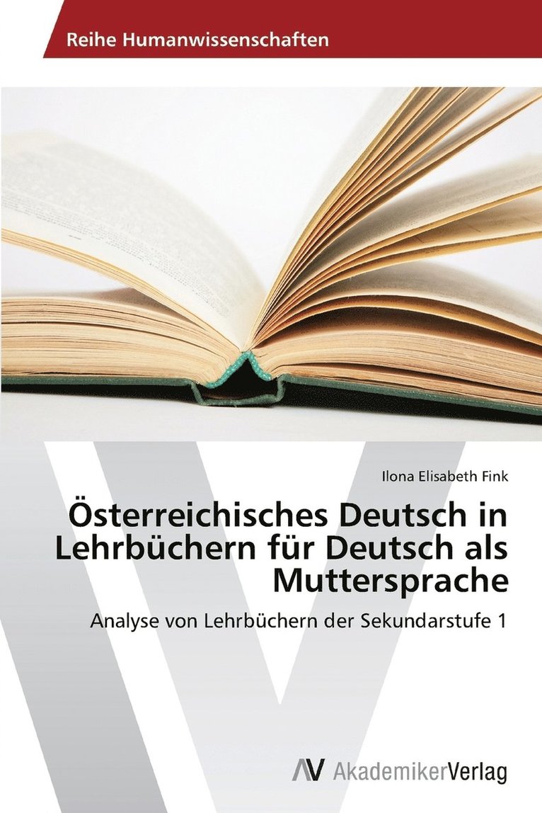 sterreichisches Deutsch in Lehrbchern fr Deutsch als Muttersprache 1