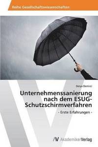 bokomslag Unternehmenssanierung nach dem ESUG-Schutzschirmverfahren