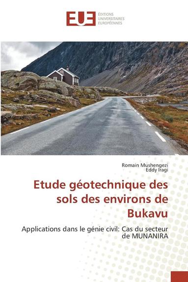 bokomslag Etude Géotechnique Des Sols Des Environs de Bukavu