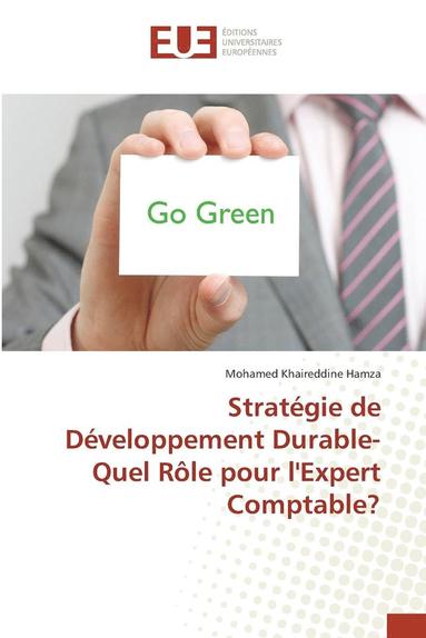 bokomslag Stratégie de Développement Durable-Quel Rôle Pour Lexpert Comptable?