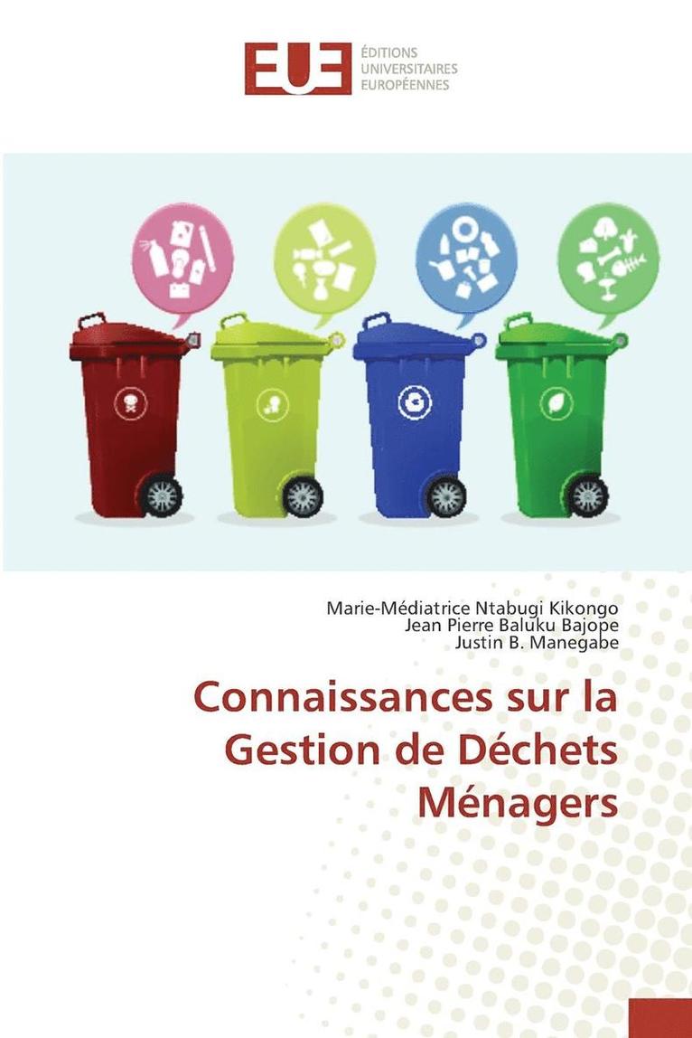 Connaissances Sur La Gestion de Dechets Menagers 1